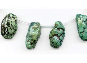 Chinese Turquoise 18-32x Nugget Drop