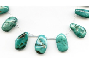 Chinese Turquoise 16-22x Nugget Drop