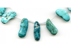 Chinese Turquoise 16-25x Nugget Drop