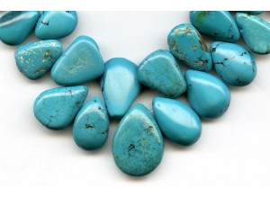 Chinese Turquoise 12-26x Pear Drop