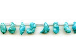 Chinese Turquoise 10-15x Nugget Drop