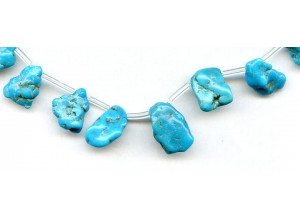 Chinese Turquoise 10-20x Nugget Drop