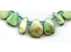 Chinese Turquoise 14-28x Nugget Drop