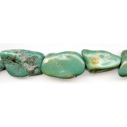 112-2568 Chinese Turquoise <br>17-25x Nugget