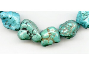 Chinese Turquoise 18-27x Nugget