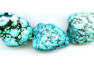 Chinese Turquoise 25-35x Nugget