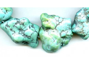 Chinese Turquoise 22-46x Nugget