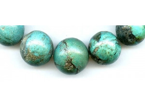 Chinese Turquoise 20-25mm Round