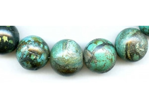 Chinese Turquoise 20-25mm Round