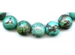 Chinese Turquoise 17-21mm Round