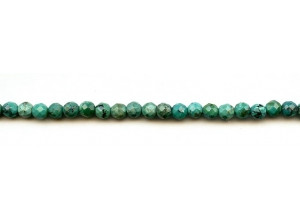 Chinese Turquoise 5mm Faceted Round