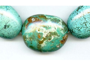 Chinese Turquoise 20-40x Tumbled Nugget