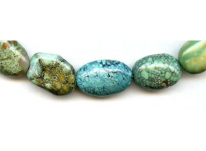 Chinese Turquoise 13-17x Tumbled Nugget