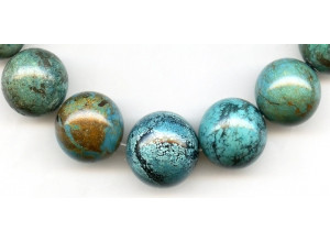 Chinese Turquoise 18-23mm Round