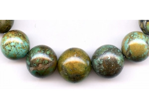 Chinese Turquoise 18-24mm Round