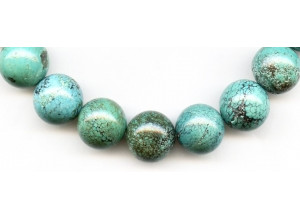 Chinese Turquoise 14-17mm Round