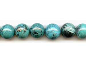 Chinese Turquoise 15-18mm Round