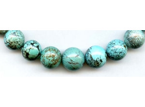 Chinese Turquoise 13-15mm Round