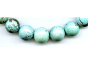 Chinese Turquoise 14-18mm Round