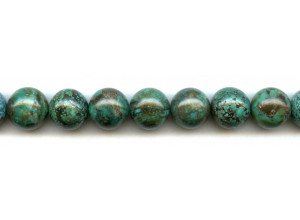 Chinese Turquoise 13-14mm Round