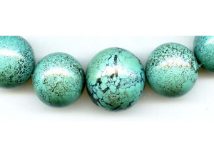 Chinese Turquoise 15-30mm Round