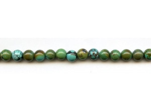 Chinese Turquoise 7-7.5mm Round