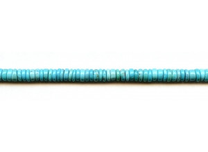 Chinese Turquoise 6mm Rondell