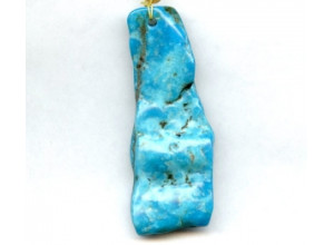 Chinese Turquoise 80x30 Pendant