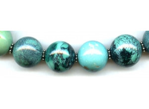 Chinese Turquoise 22mm Necklace