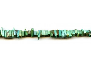 Chinese Turquoise 8-9x Rectangle Drop