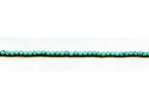 Matte Chinese Turquoise 3mm Round