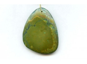 Chinese Turquoise 42x53 Pendant