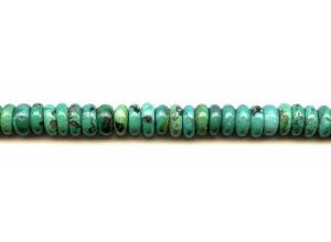 Chinese Turquoise 9-10mm Rondell