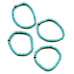 112-3098 Chinese Turquoise <br>6mm Rondelle Bracelet