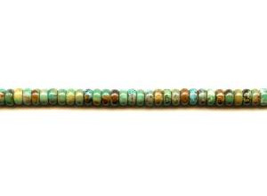 Turquoise 6mm Rondell