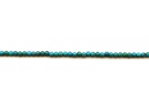 Chinese Turquoise 3mm Round