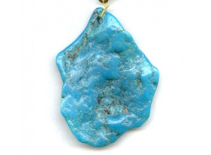 Chinese Turquoise 80x56 Pendant