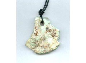 Chinese Turquoise 67x66 Pendant