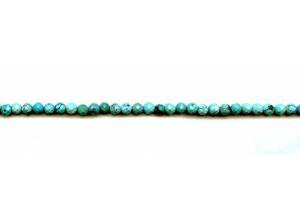 Turquoise 4mm Faceted Round