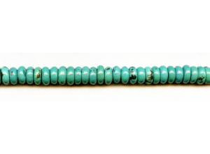 Chinese Turquoise 8-9mm Rondell