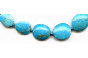 Arizona Turquoise 11-19x Fancy Flat Oval