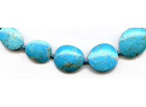 Arizona Turquoise 11-19x Fancy Flat Oval