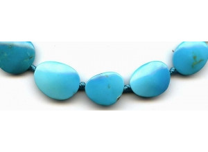 Arizona Turquoise 10-17x Fancy Flat Oval