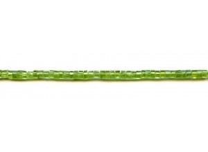 Peridot 4mm Strip-faceted Wheel