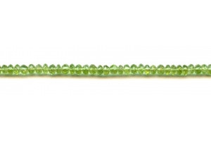 Peridot 5mm Faceted Rondell