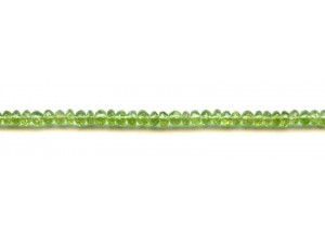 Peridot 5mm Faceted Rondell