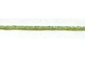 Peridot 4mm Faceted Wheel