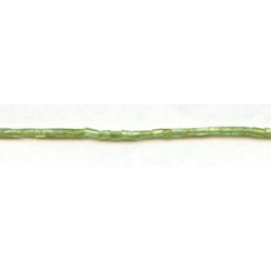 Peridot 3x4 Strip-faceted Tube