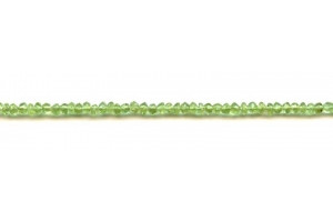 Peridot 3.5-4mm Faceted Rondell