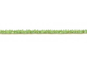 Peridot 3.5-4mm Faceted Rondell